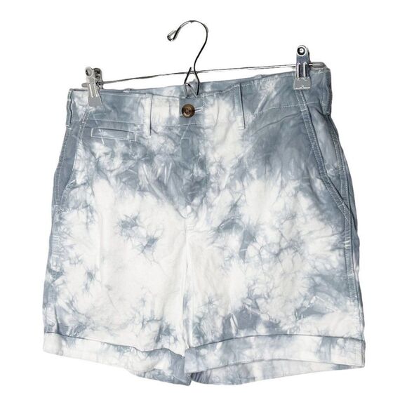 GAP High Rise Tie Dye Cuffed Shorts - Picture 2 of 6